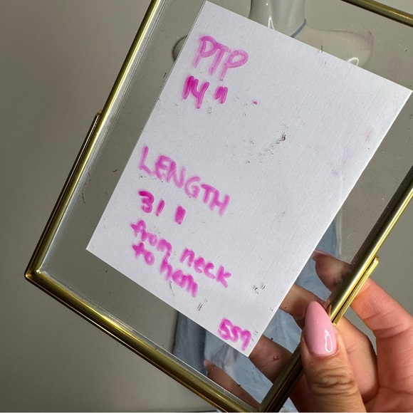 SOLD New! ZARA COMBINATION DRESS in Blue Size Small - Picture 11 of 13